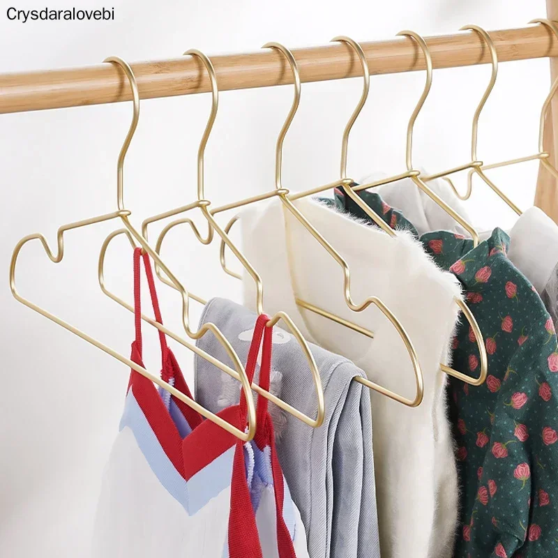 Baby Clothing Drying Rack - 子供服ハンガー滑り止めアルミ合金ハンガーワードローブ省スペースハンガーベビーコートスカートドレス乾燥ラック