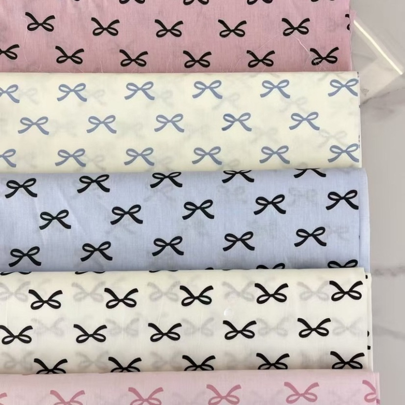Baby Clothing Sewing - 160 × 50 センチメートル純粋な綿ツイルプリントちょう結び DIY ベビー服ベビー服子供のベッドシートキルトカバー縫製布