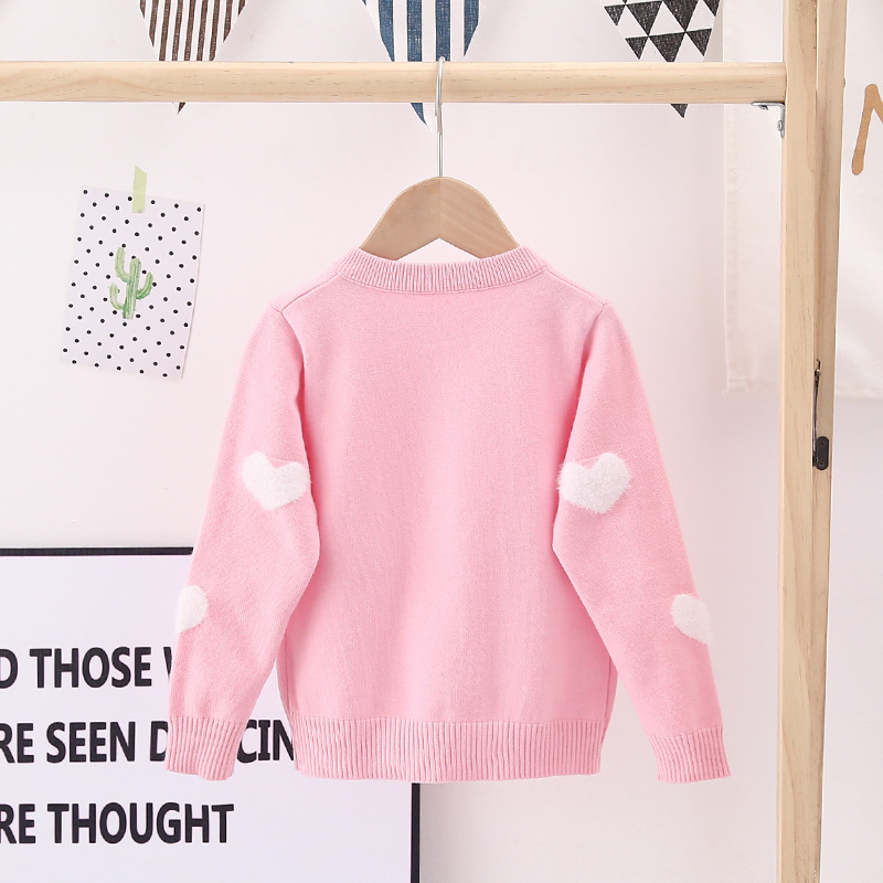 Baby Clothing Yarn - 子供用ウールカーディガン,ベビーミンクラブ,ジャカードバッグ,コアヤーン,セーター,衣類,秋,メーカー卸売,新アイテム,24