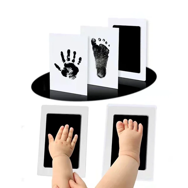 Baby Clothing Wash - 新生児 DIY 手と足跡キットインクパッドフォトフレーム手形幼児お土産アクセサリー安全クリーンベビーシャワーギフト