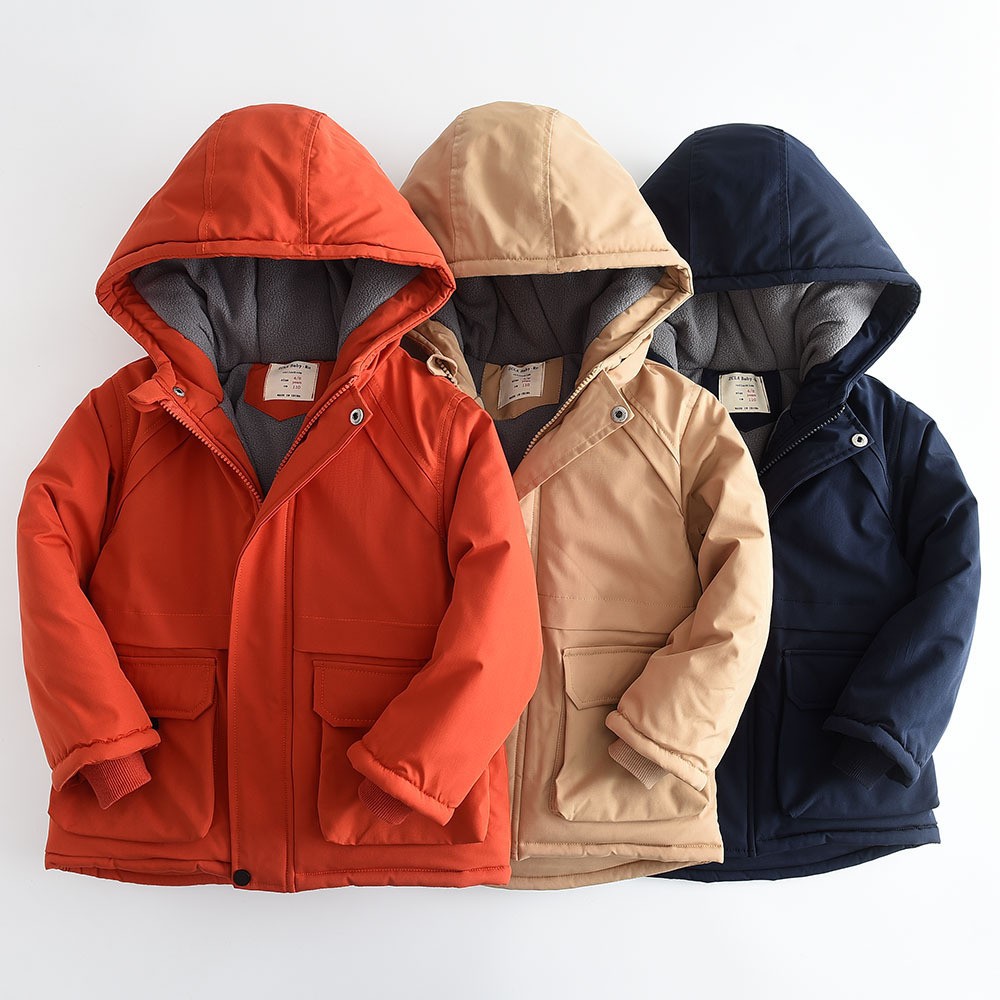 Baby Clothing Zipper - 男の子用冬用綿ジャケット 2025年新作 子供用冬用クリップ綿入りジャケット 幼児用ベビー暖かいフード付き綿服