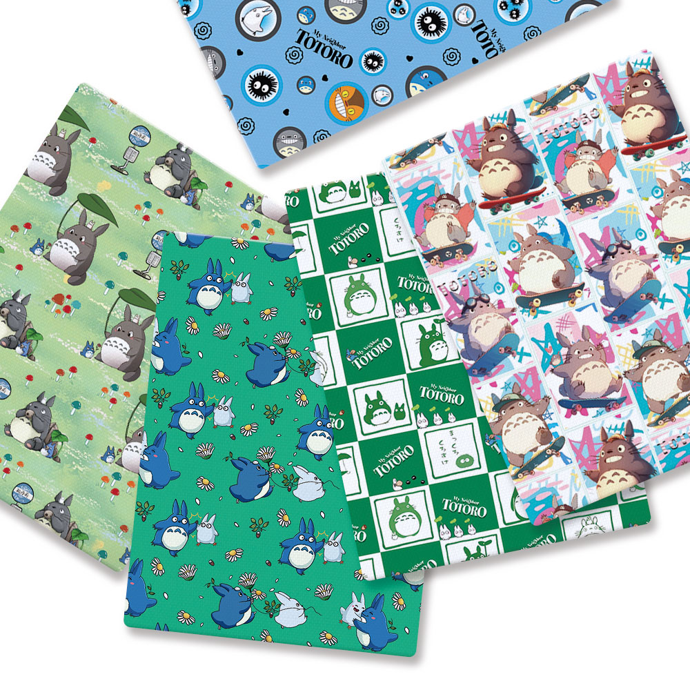 Baby Clothing Sewing - 140x50cm子供用漫画プリント生地,手作り縫製,パッチワーク,キルティング,ベビードレス,ホームシート,DIY