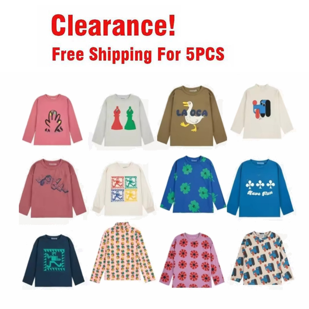 Baby Clothing Clearance - クリアランス 2025 AW 新しいキッズトップス男の子女の子かわいいプリント Tシャツスウェット生き抜く服セーター
