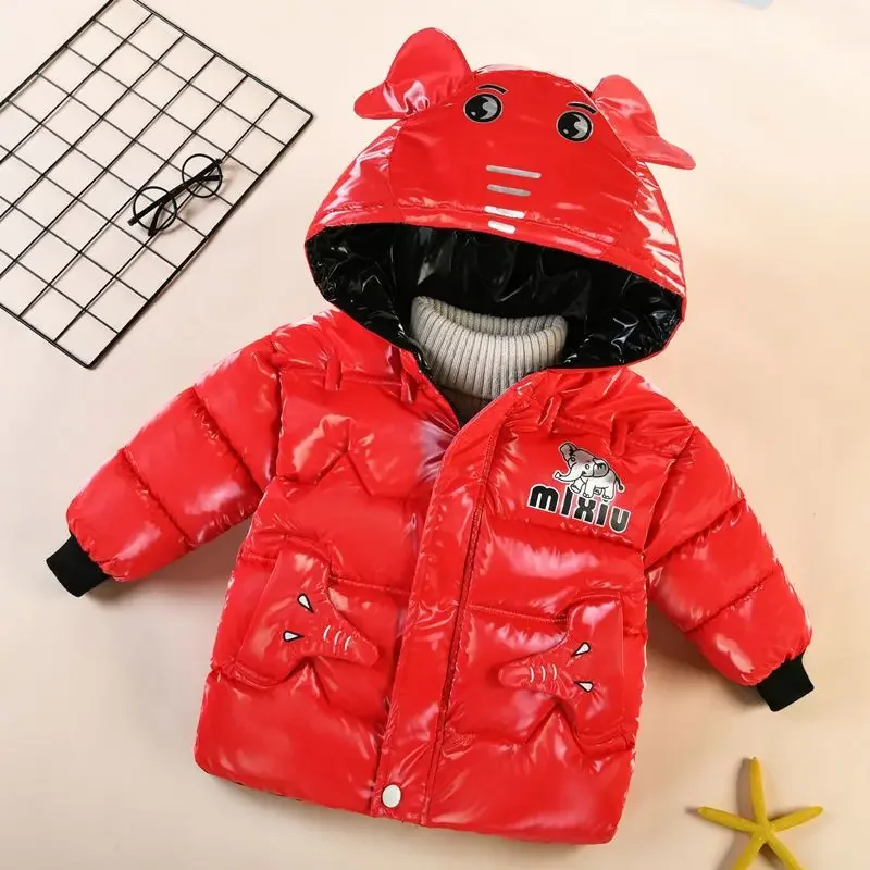 男の子用の漫画の絵が描かれた3Dベビーエレファント,厚くて暖 - Baby Clothing Wash のレビューと価格