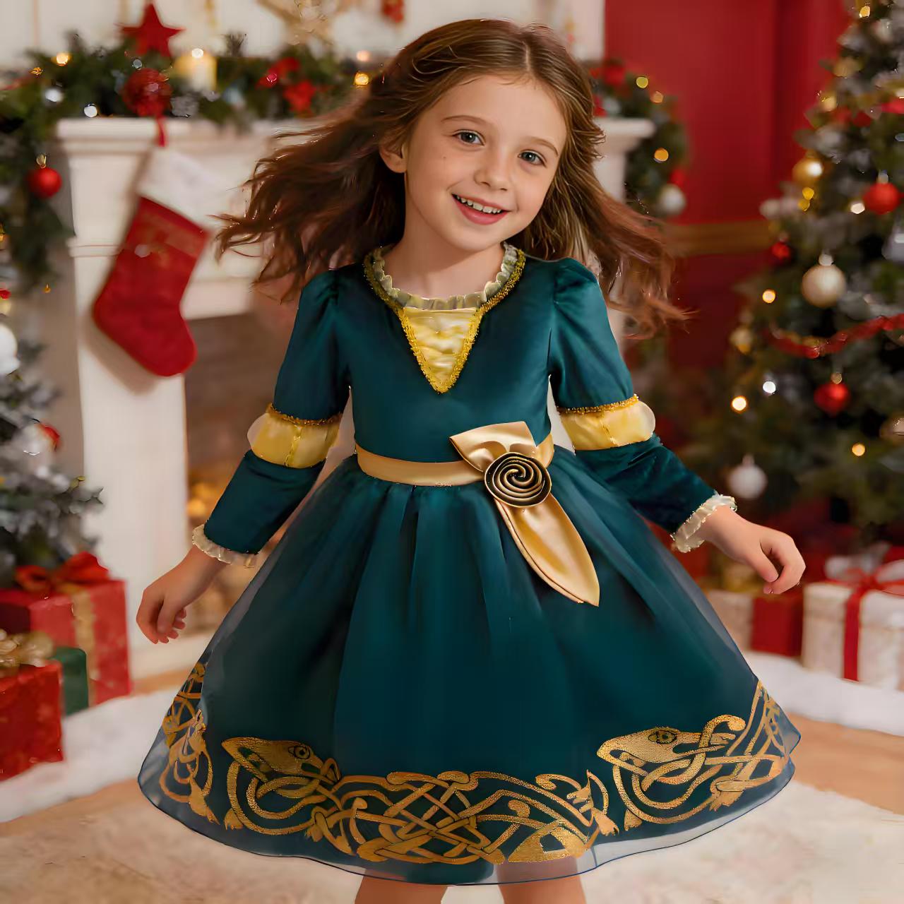 ディズニーガールコスプレ ブレイブ・ザ・ハート プリンセス・ - Baby Clothing Europe のレビューと価格
