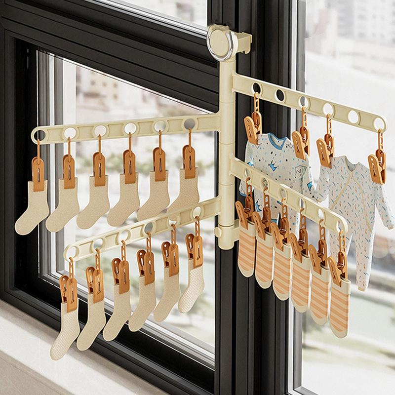 衣類とランドリー用の乾燥ラック、軽量で安定した折りたたみ式で - Baby Clothing Drying Rack のレビューと価格