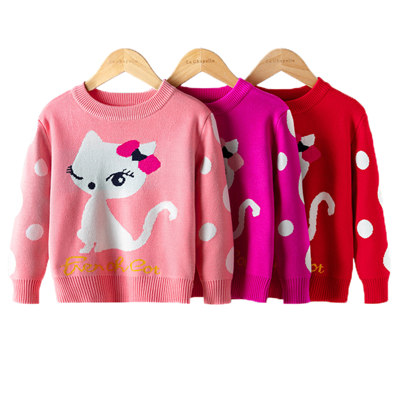 男の子と女の子のセーター,ニットセーター,漫画プリント,暖か - Baby Clothing Knitting Patterns のレビューと価格