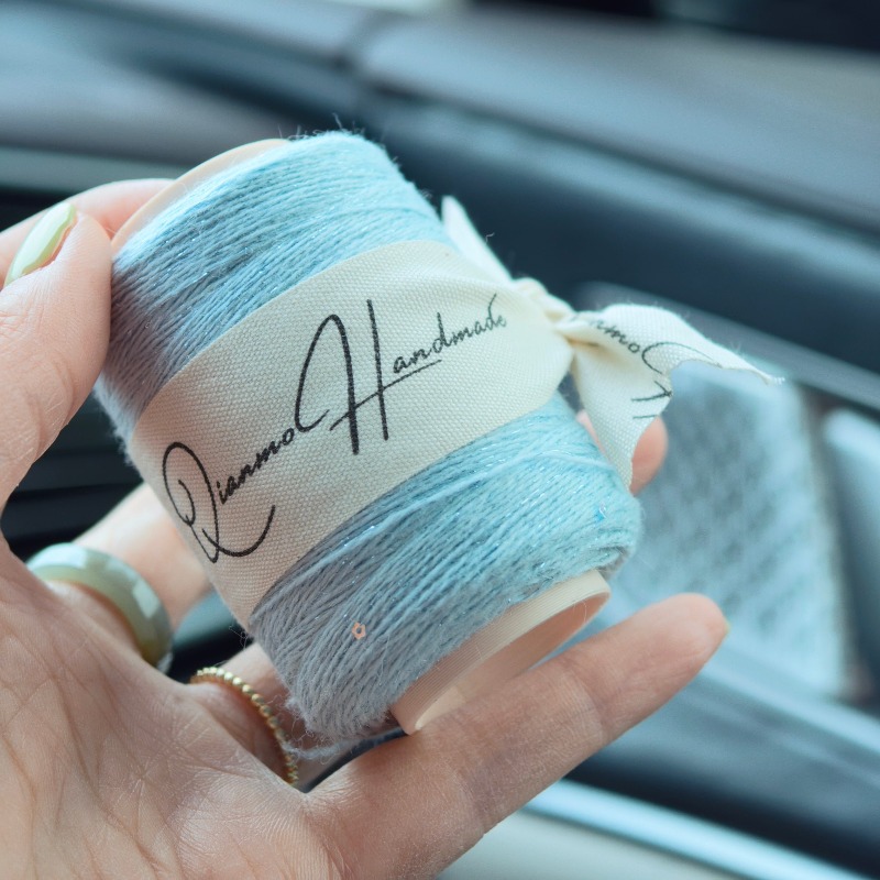 0.6-1mm厚 25g アルパカ、ラクーン、小花、スパンコ - Baby Clothing Yarn のレビューと価格