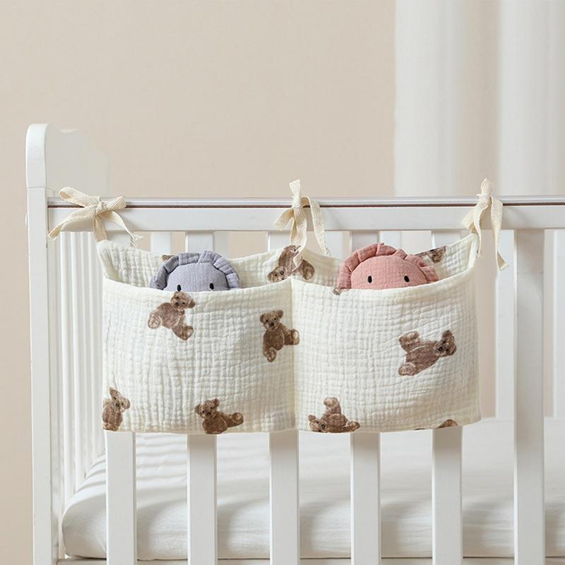 ベビーベッドオーガナイザー、キャディベッド、収納バッグ、2ポ - Baby Clothing Zipper のレビューと価格