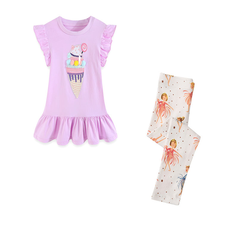    ジャンプメーター 2-7T ホット販売女の子服セットド - Toddler Legging Set のレビューと価格