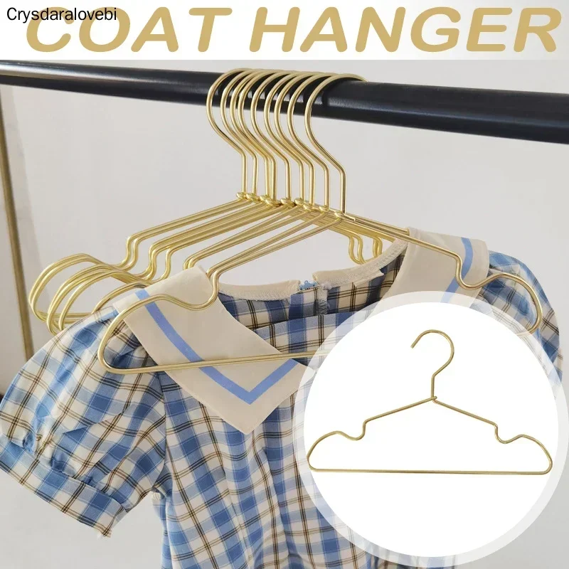 子供服ハンガー滑り止めアルミ合金ハンガーワードローブ省スペー - Baby Clothing Drying Rack のレビューと価格