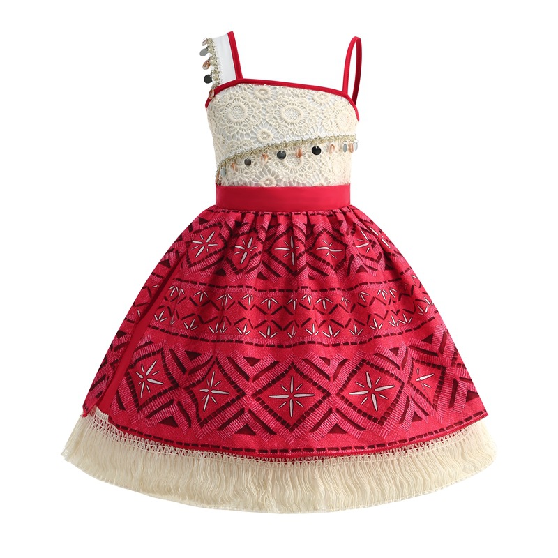 2026 ドレス女の子子供服コスプレヴァイアナプリンセスドレ - Baby Clothing Europe のレビューと価格