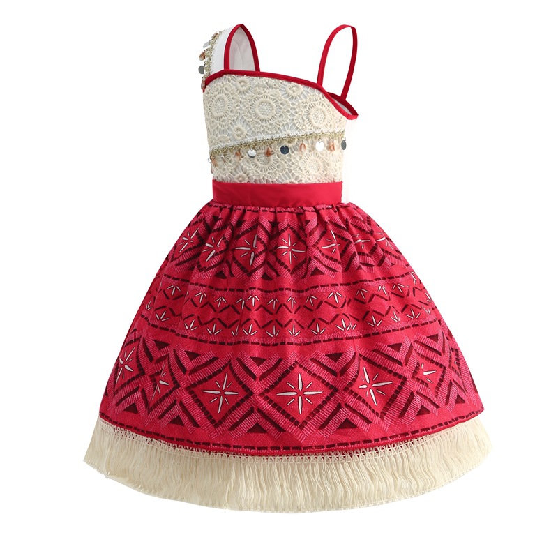 2026 ドレス女の子子供服コスプレヴァイアナプリンセスドレ - Baby Clothing Europe のレビューと価格