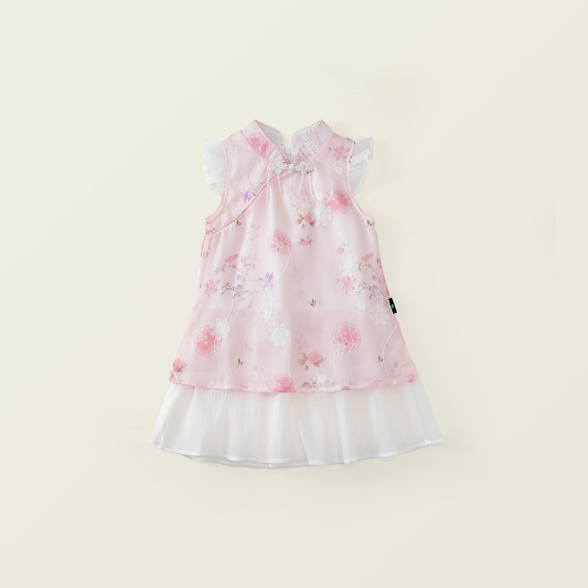 2026年夏新作 女の子用 新中国風チャイナドレス バックル - Baby Clothing Yarn のレビューと価格