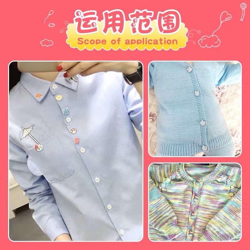 6 個動物子供漫画赤ちゃん素敵な樹脂ボタン衣料用子供カーディ - Baby Clothing Sewing のレビューと価格