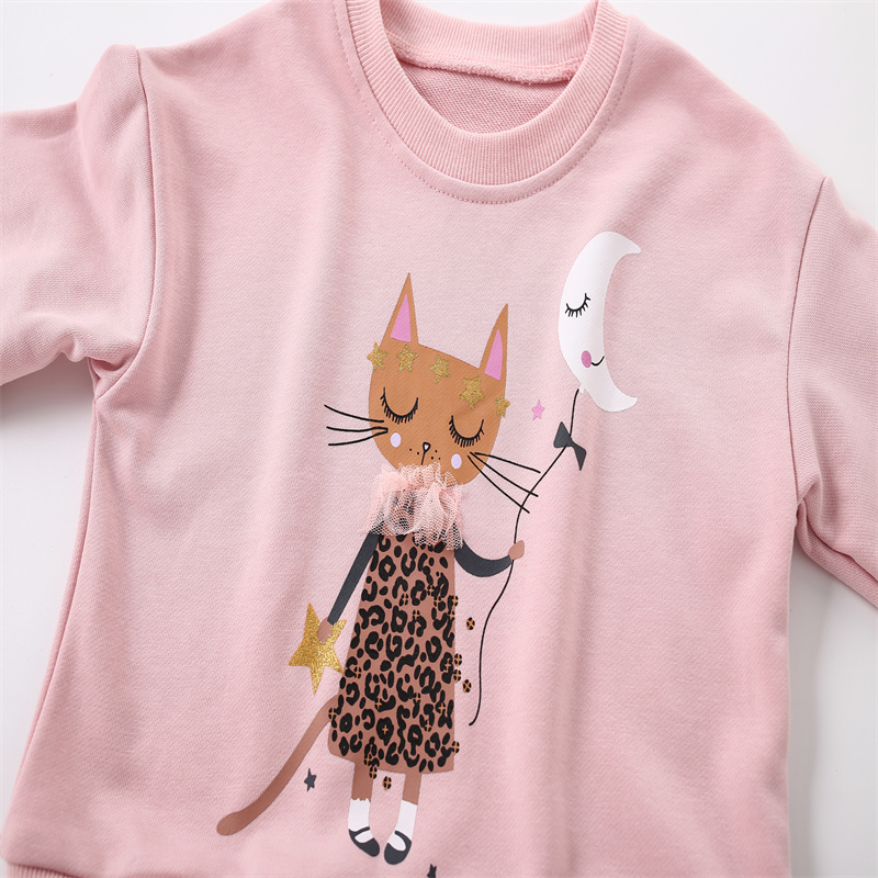 ジャンプメーターズ 2-7T キャッツムーンプリント女の子服 - Toddler Legging Set のレビューと価格