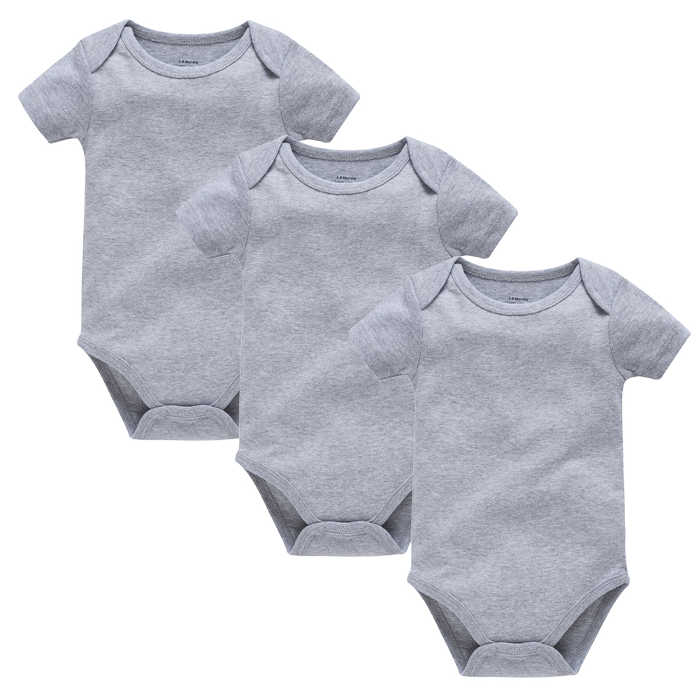 Kavkas 3 個 5 個赤ちゃん男の子女の子服固体白半袖 - Baby Clothing Next のレビューと価格