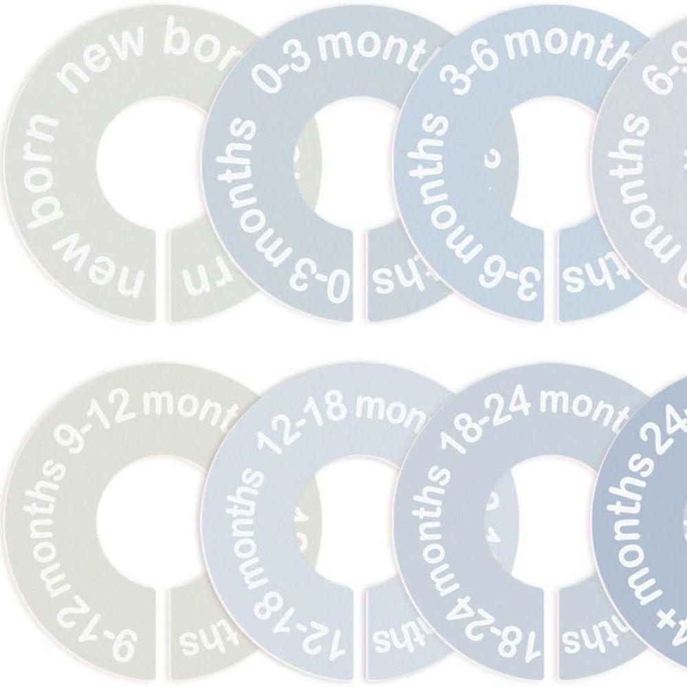 68/9 個整理用ハンガー ベビー服サイズディバイダー DI - Baby Clothing Hanger Dividers のレビューと価格