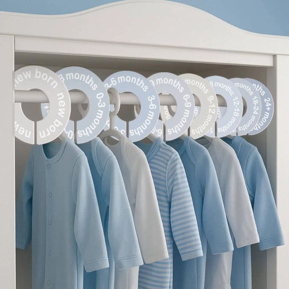 68/9 個整理用ハンガー ベビー服サイズディバイダー プラ - Baby Clothing Hanger Dividers のレビューと価格