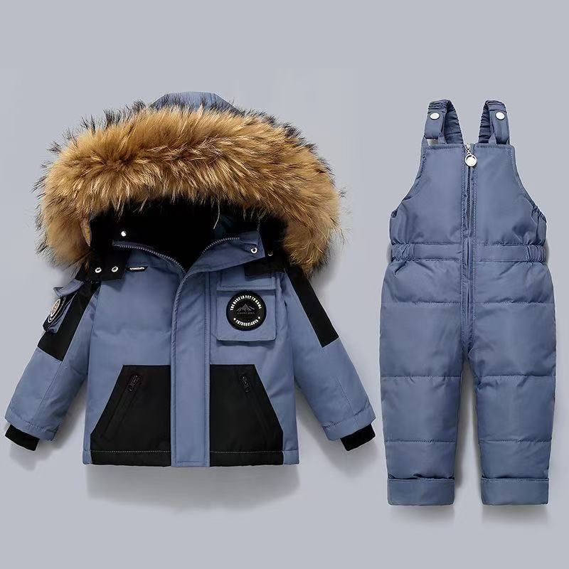 2026 冬子供用ダウンジャケットサーマルセットベビー厚手よ - Baby Clothing Zipper のレビューと価格