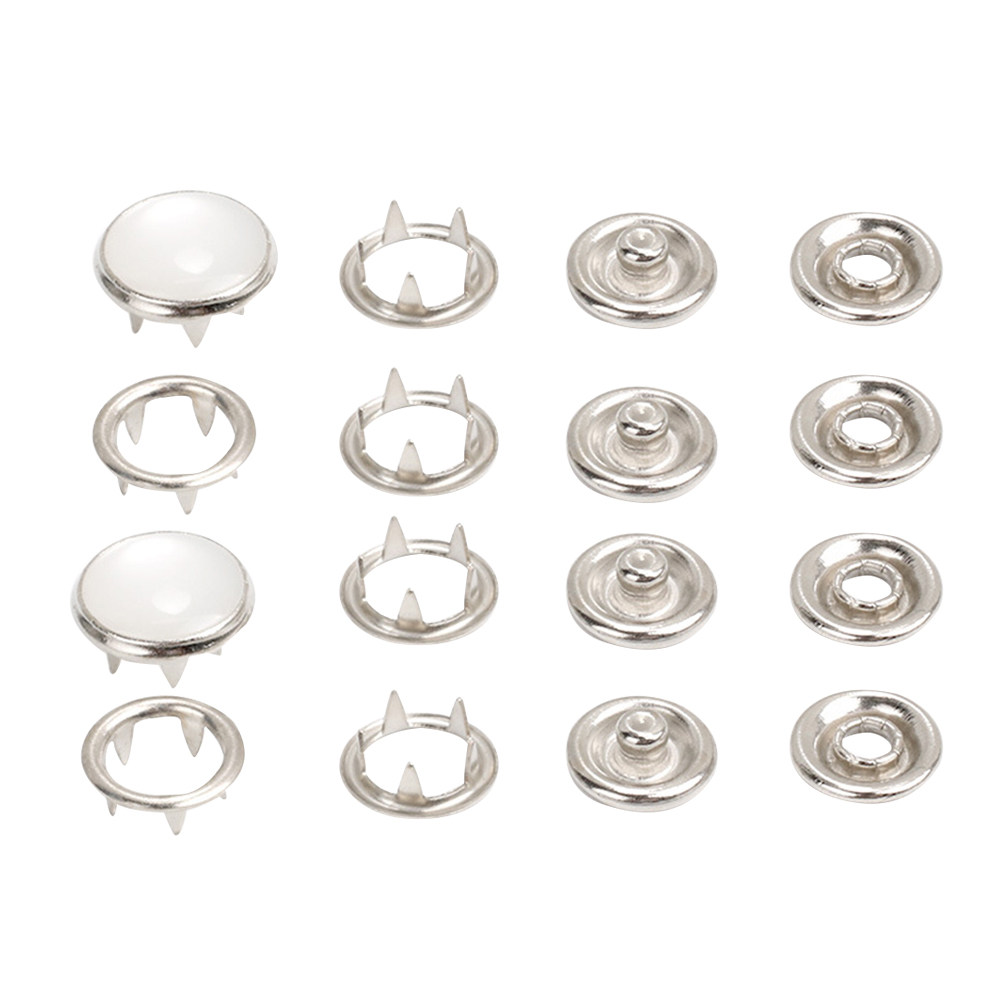 100個入り 五爪スナップボタン 7.5mm プロングファス - Baby Clothing Sewing のレビューと価格
