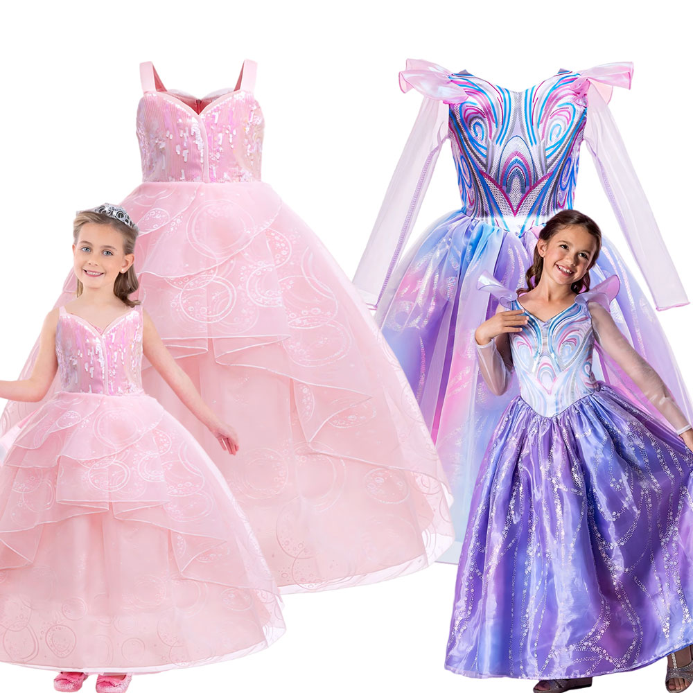 女の子用のかわいいピンクのドレス 2-12歳 ハロウィン ウ - Baby Clothing Europe のレビューと価格