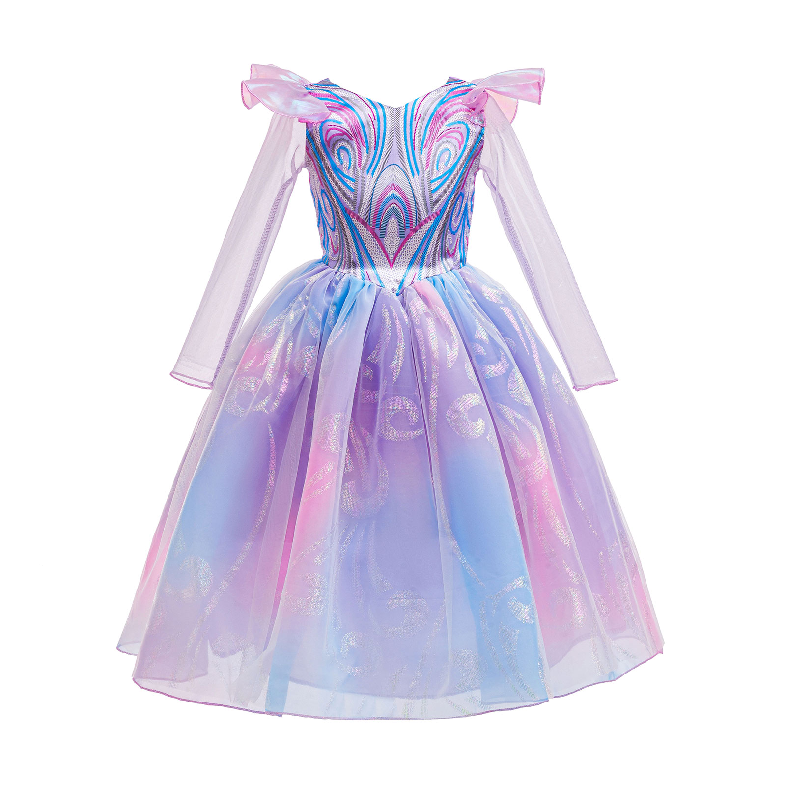 女の子用のかわいいピンクのドレス 2-12歳 ハロウィン ウ - Baby Clothing Europe のレビューと価格