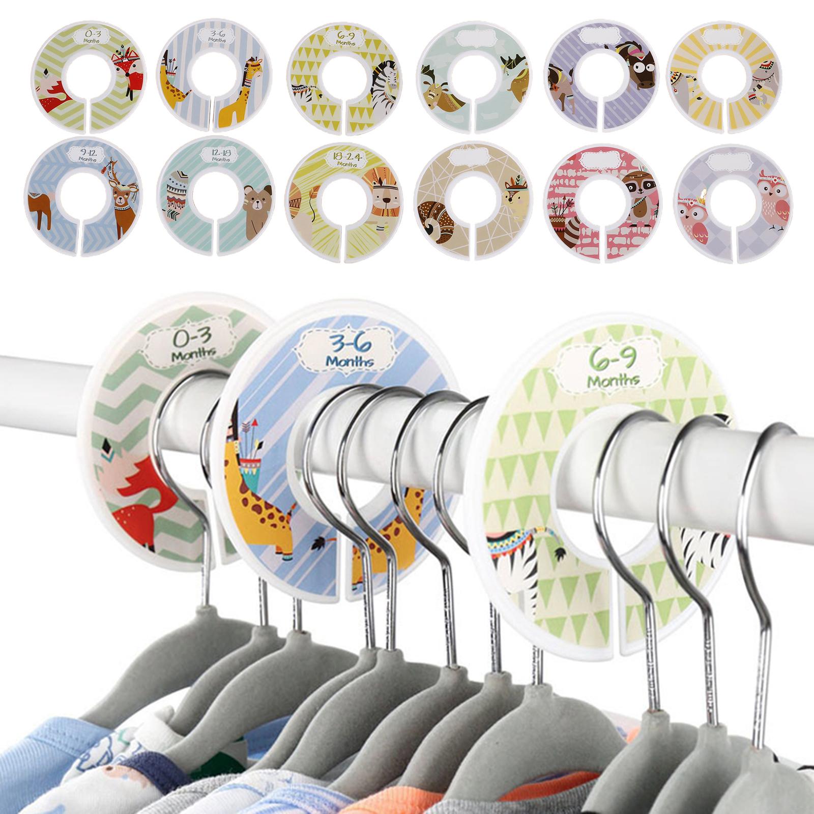 幼児用ベビー服クローゼットハンガーラックサイズディバイダー衣 - Baby Clothing Hanger Dividers のレビューと価格