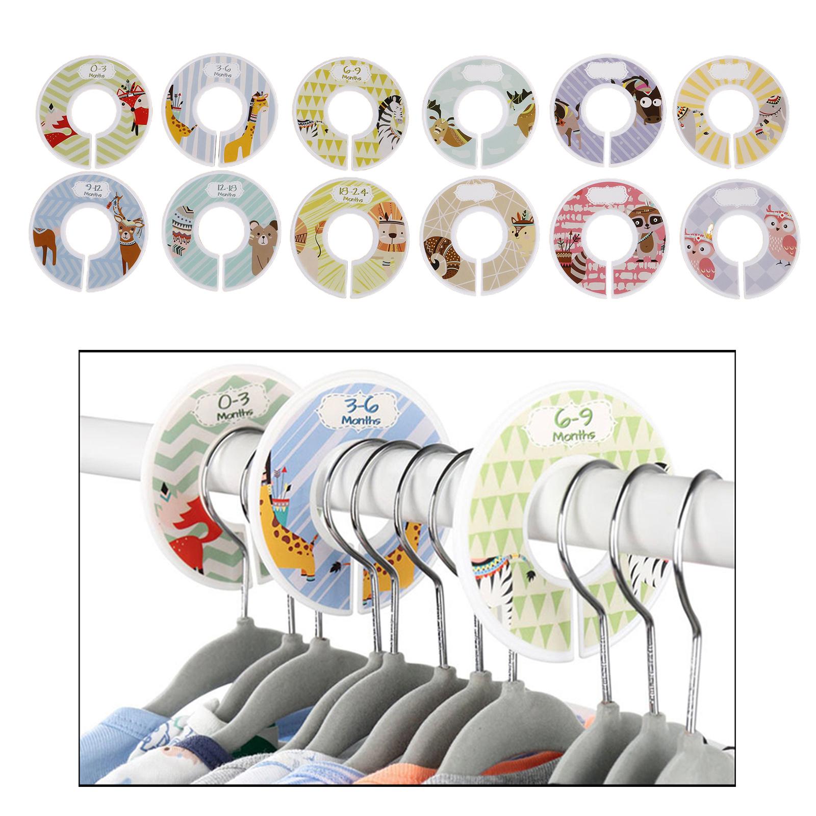 幼児用ベビー服クローゼットハンガーラックサイズディバイダー衣 - Baby Clothing Hanger Dividers のレビューと価格