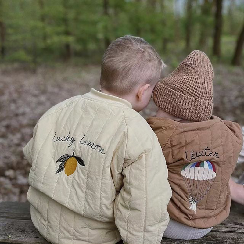 1-6Y 子供服春肥厚ダウン綿ガールジャケットベビー子供暖か - Baby Clothing Zipper のレビューと価格