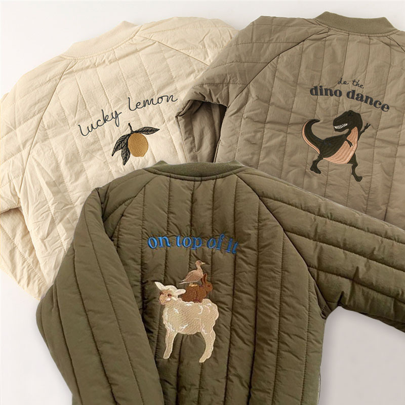 1-6Y 子供服春肥厚ダウン綿ガールジャケットベビー子供暖か - Baby Clothing Zipper のレビューと価格