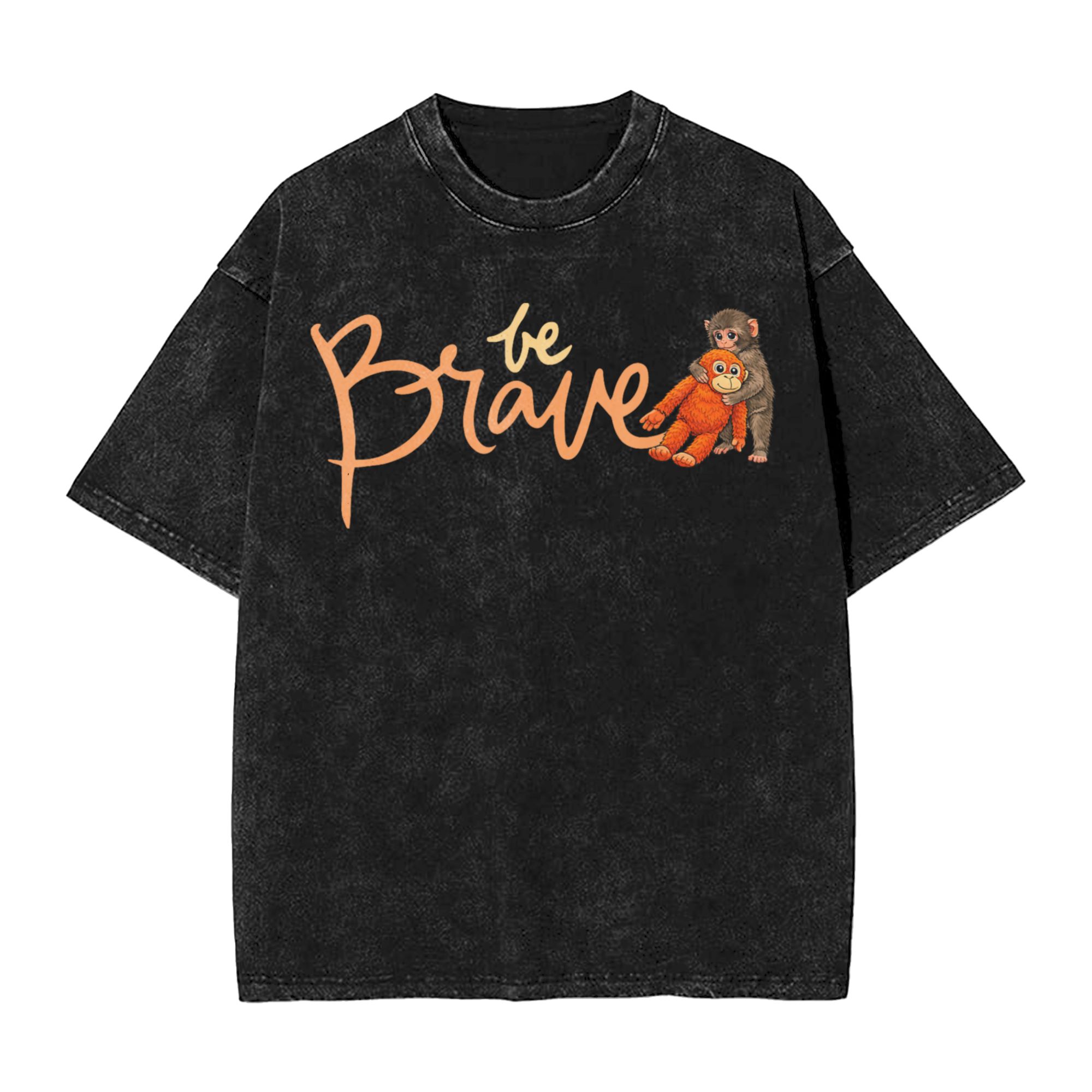 メンズTシャツ パンチベイビーモンキー キュートなぬいぐるみ - Baby Zoo Clothing のレビューと価格