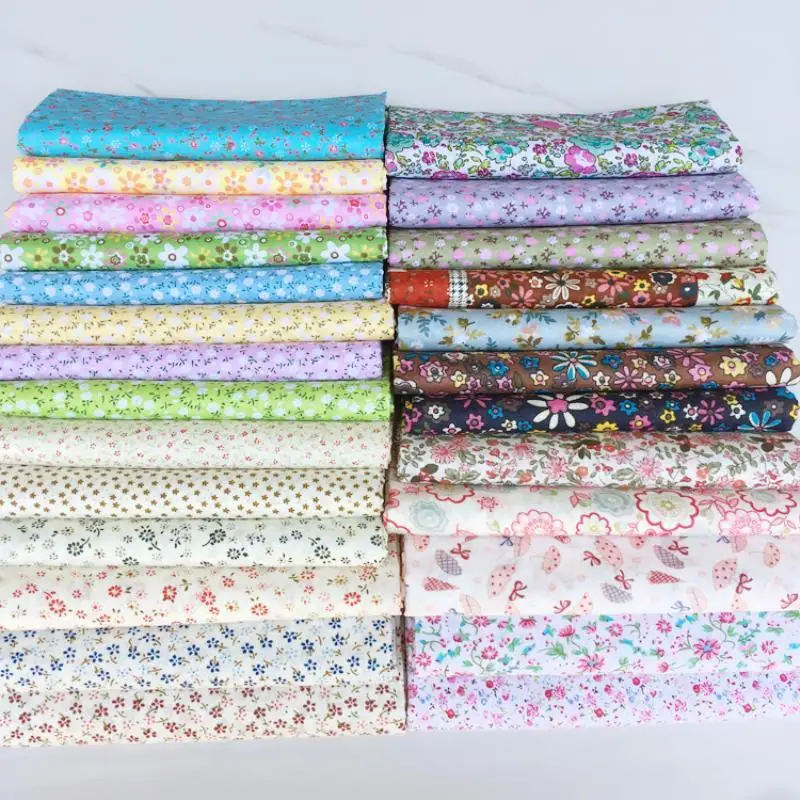 純綿の田舎風花柄プリント生地、ベビー服、ドレス、手作り縫製、 - Baby Clothing Sewing のレビューと価格
