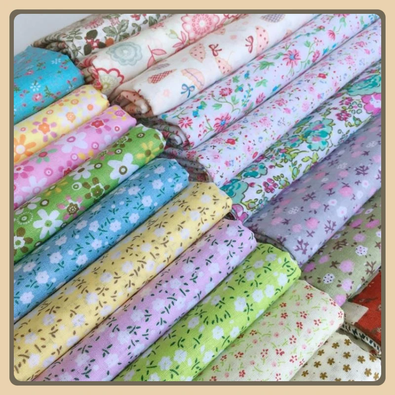 純綿の田舎風花柄プリント生地、ベビー服、ドレス、手作り縫製、 - Baby Clothing Sewing のレビューと価格