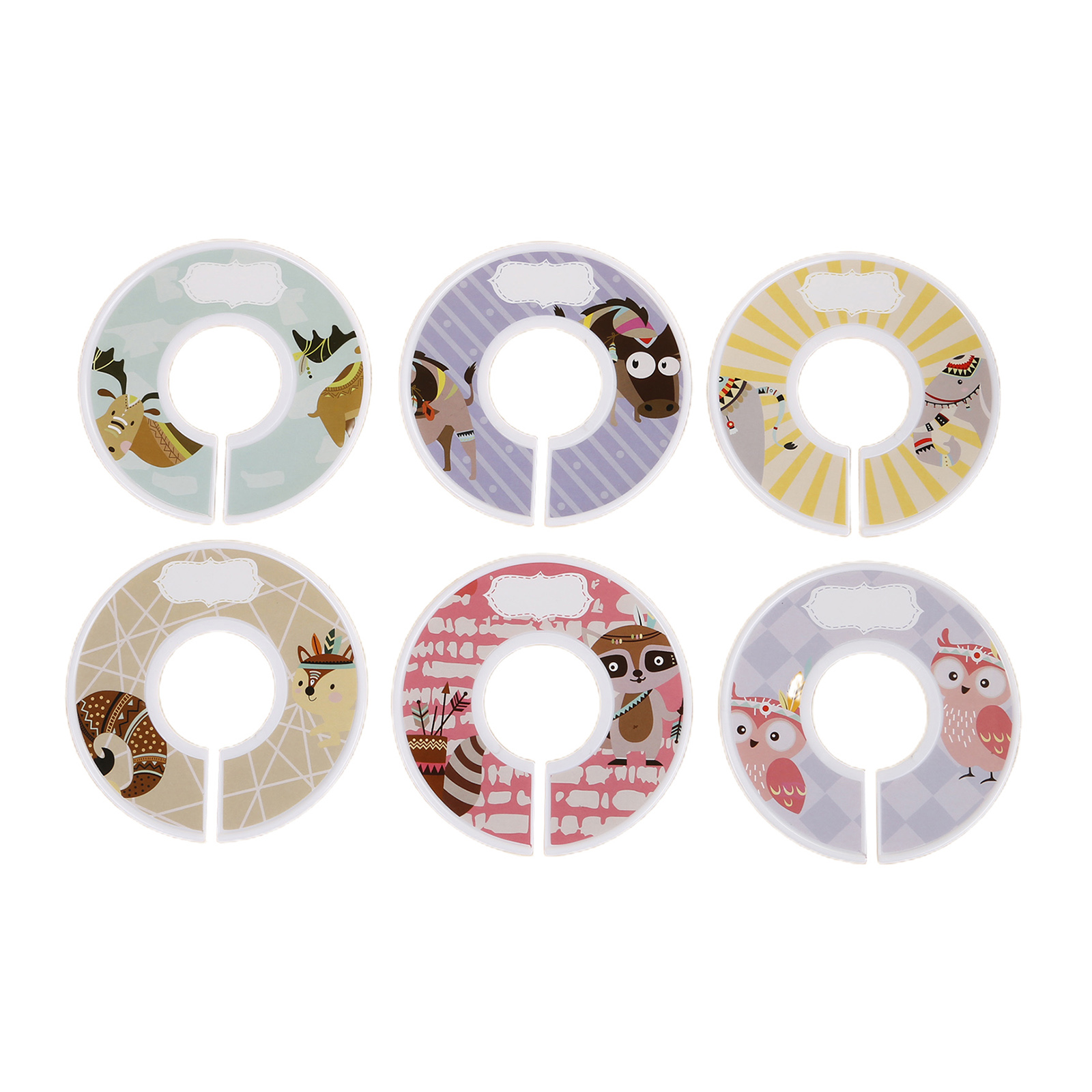 赤ちゃんと子供の服のハンガー,丸い服のサイズ,タグ,プラスチ - Baby Clothing Hanger Dividers のレビューと価格