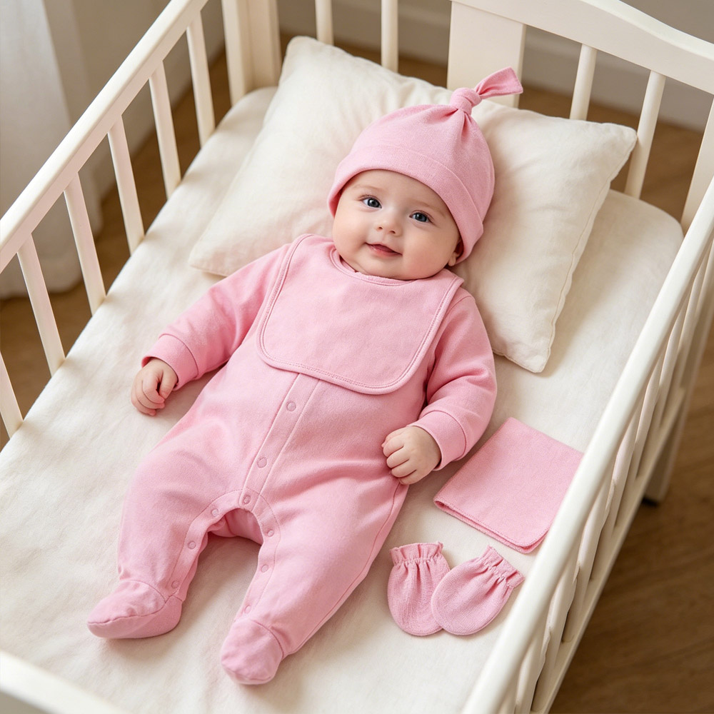新生児用100%コットンベビー服セット、病院用女児服セット、 - Baby Clothing Clearance のレビューと価格