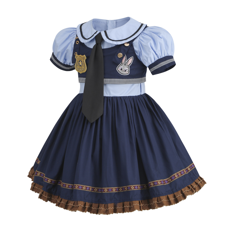 ジュディコスプレ衣装子供カーニバルパーティードレス女の子ネク - Baby Clothing Europe のレビューと価格