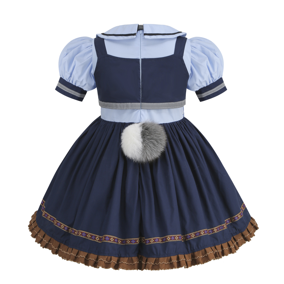 ジュディコスプレ衣装子供カーニバルパーティードレス女の子ネク - Baby Clothing Europe のレビューと価格