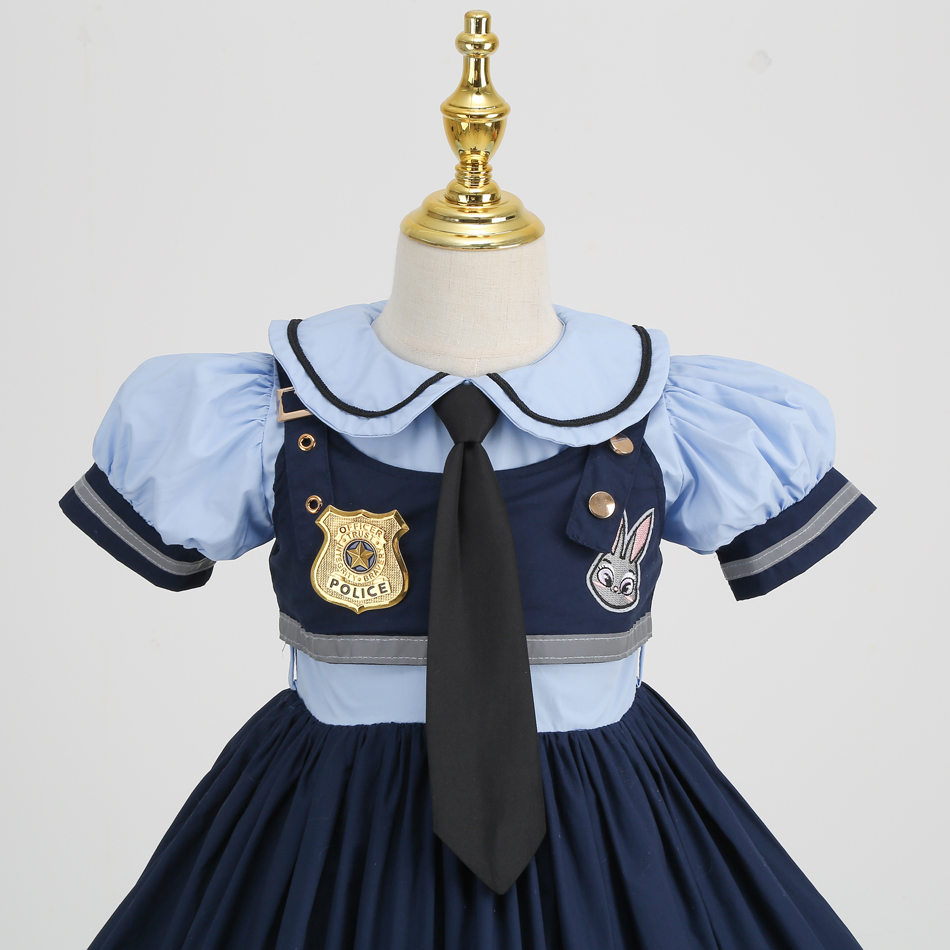 ジュディコスプレ衣装子供カーニバルパーティードレス女の子ネク - Baby Clothing Europe のレビューと価格