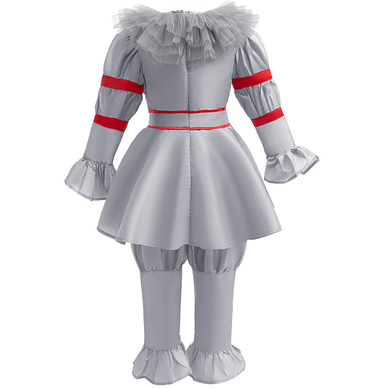 男の子女の子コスプレ怖いピエロハロウィン衣装子供カーニバル子 - Baby Clothing Europe のレビューと価格