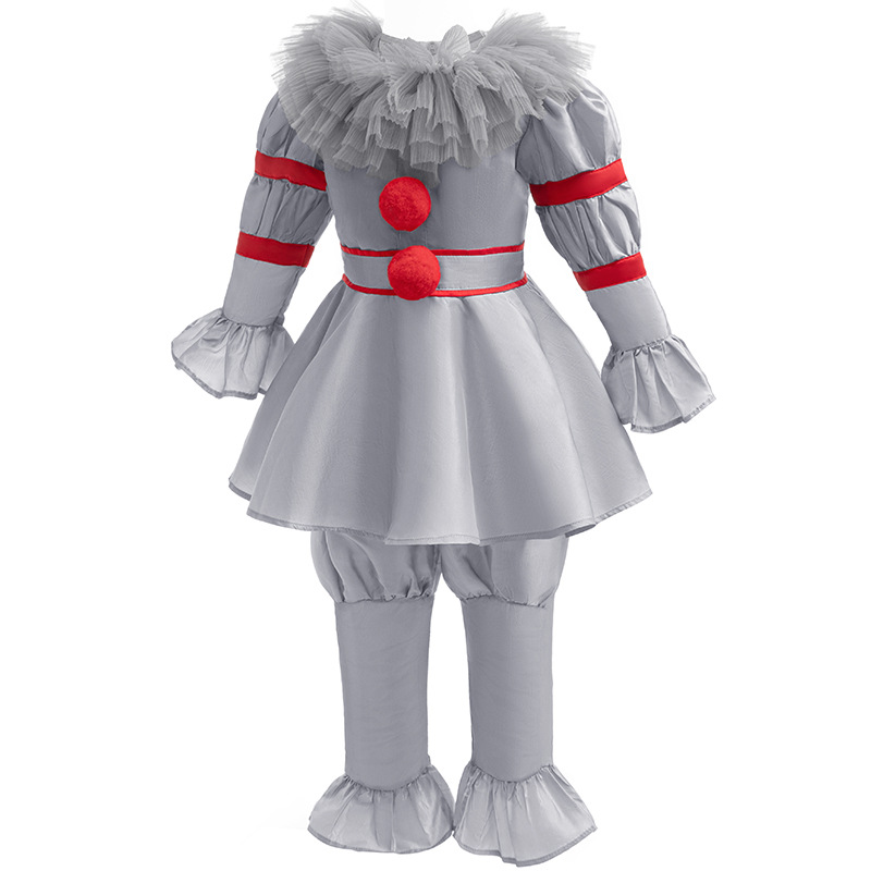 男の子女の子コスプレ怖いピエロハロウィン衣装子供カーニバル子 - Baby Clothing Europe のレビューと価格