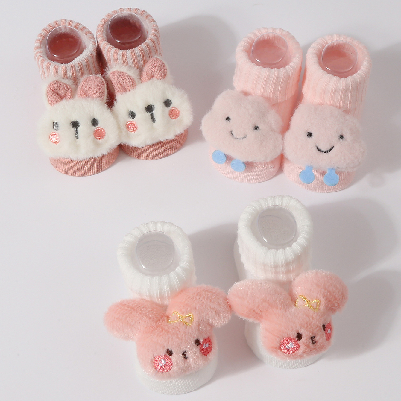 3 ペア/セットベビーソックスガールズボーイズ新生児アクセサ - Baby Clothing Next のレビューと価格