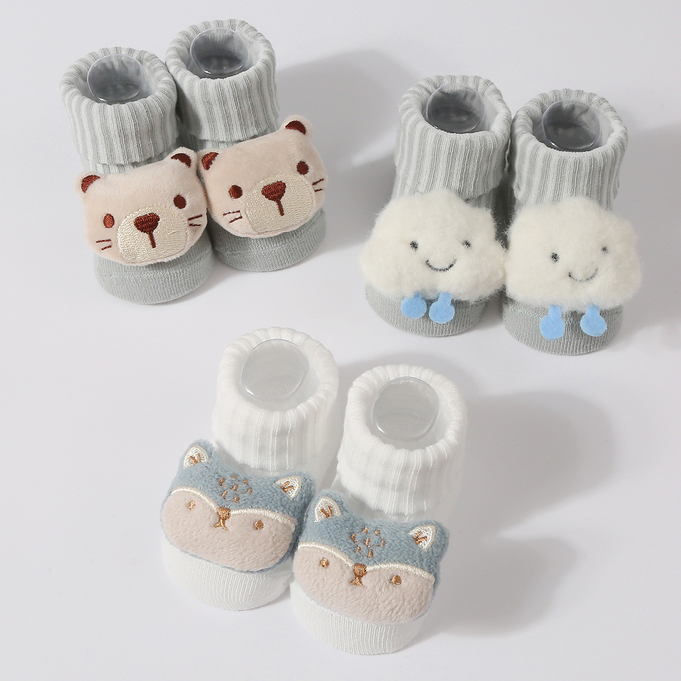 3 ペア/セットベビーソックスガールズボーイズ新生児アクセサ - Baby Clothing Next のレビューと価格