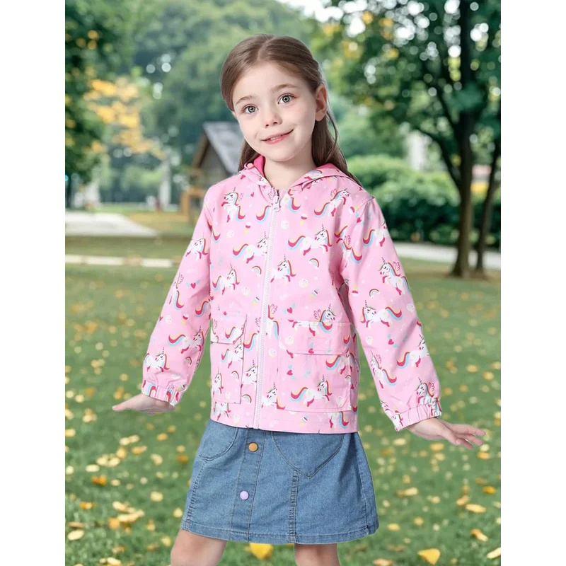 子供ユニコーンコスチューム女の子レインコート幼児防水フード付 - Toddler Legging Set のレビューと価格