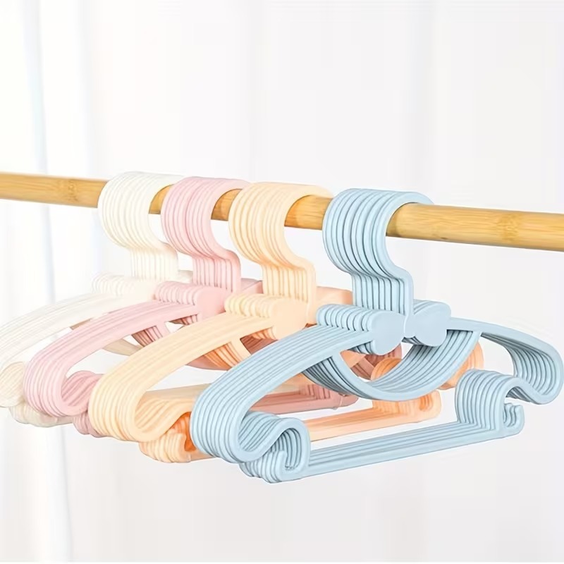 10-100 個子供用プラスチックハンガーポータブル防風衣類 - Baby Clothing Drying Rack のレビューと価格