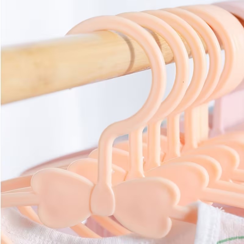10-100 個子供用プラスチックハンガーポータブル防風衣類 - Baby Clothing Drying Rack のレビューと価格