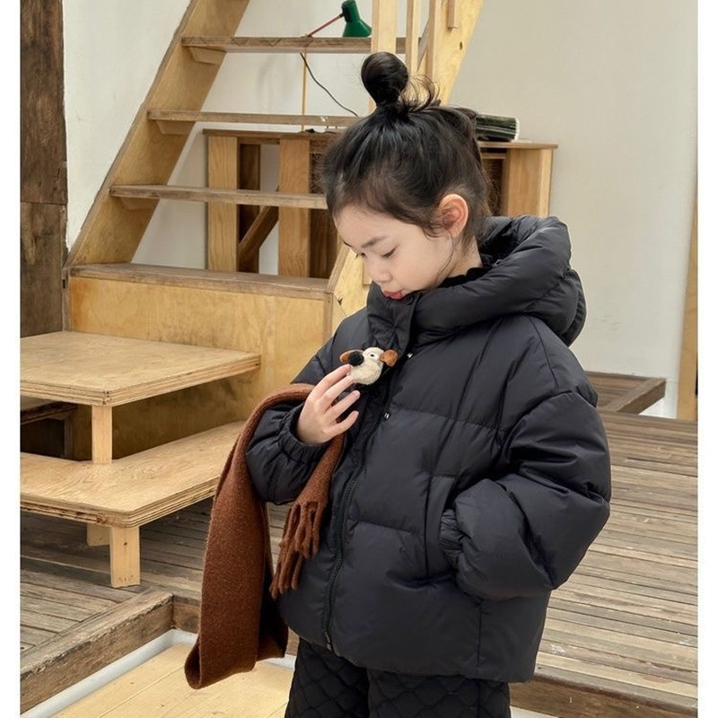 子供暖かい綿コート冬秋男の子女の子パッド入り厚いジャケットベ - Baby Clothing Zipper のレビューと価格