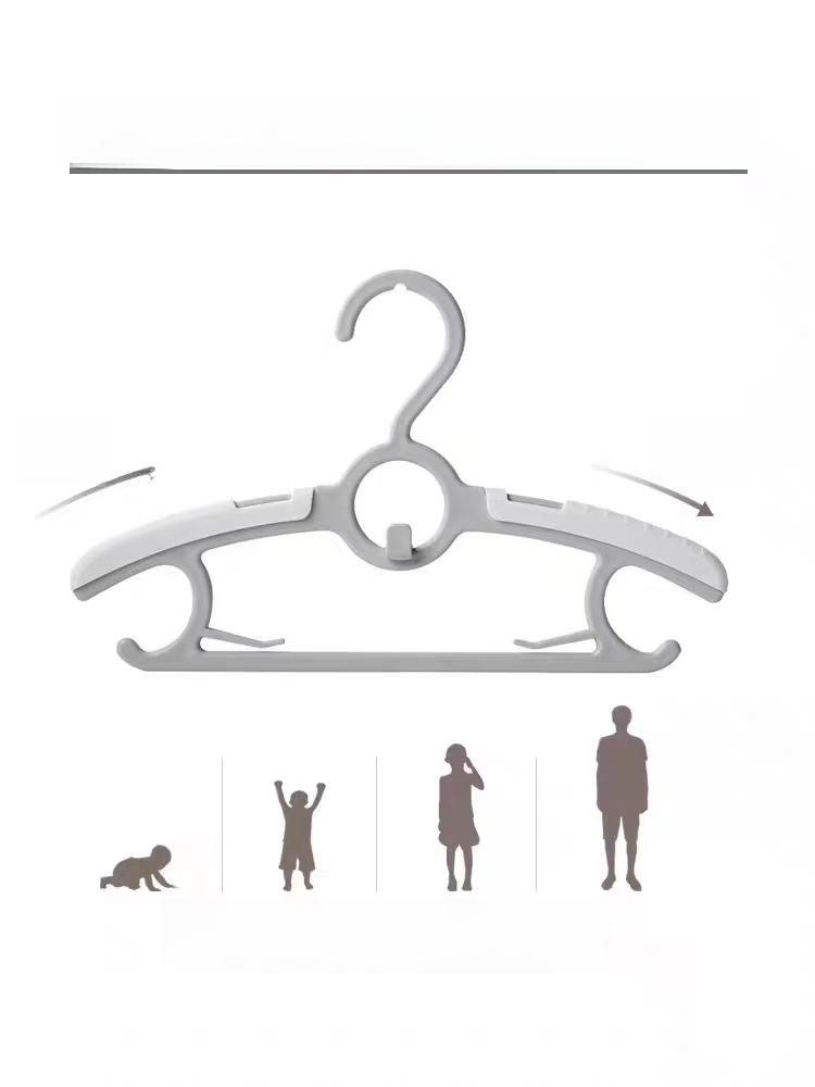 子供用滑り止めハンガー ベビー家庭用伸縮式ベビー服乾燥ラック - Baby Clothing Drying Rack のレビューと価格