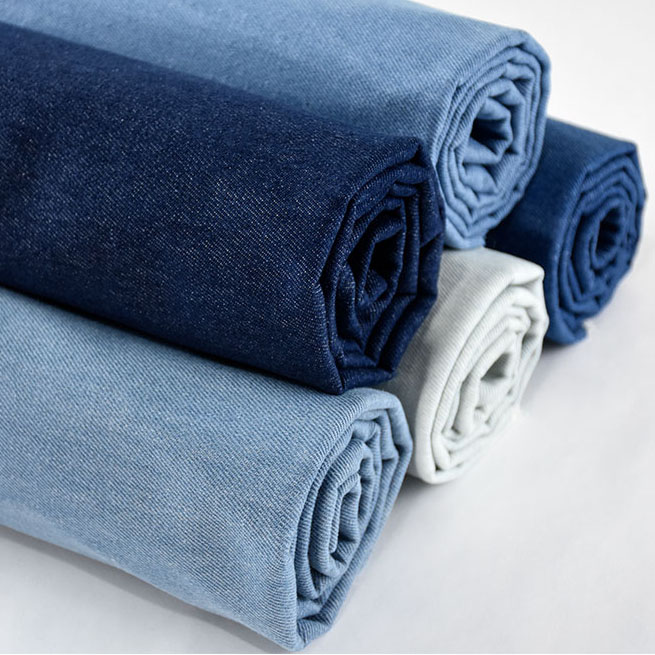 50*150センチメートル洗浄デニム生地純粋な綿生地ズボンt - Baby Clothing Wash のレビューと価格