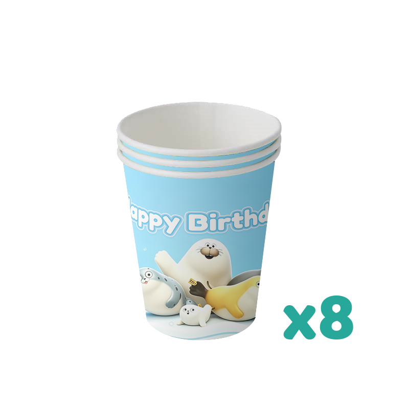 怒ったシロナガスクジラの誕生日パーティーデコレーション、動物 - Baby Clothing Event のレビューと価格